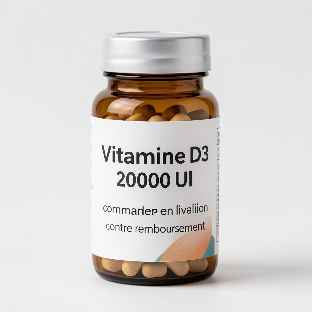 Vitamine D3 2000 UI — commander en livraison contre remboursement